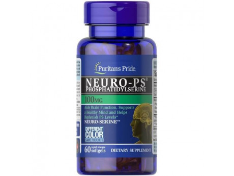 Neuro-PS Phosphatidylserine 100 мг Puritan's Pride (60 капсул)