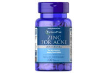 Zinc for Acne Puritan's Pride (100 таблеток)