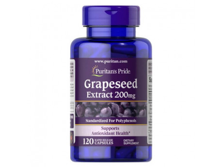 Grapeseed Extract 200 мг Puritan's Pride (120 капсул)