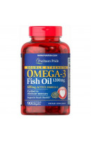 Double Strength Omega-3 Fish Oil 1200 мг/600 мг Puritan's Pride (90 капсул)