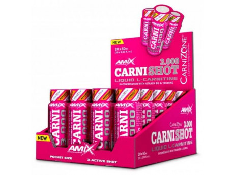 CarniShot 3000 Amix (20 штук по 60 мл)