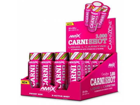 CarniShot 3000 Amix (20 штук по 60 мл)