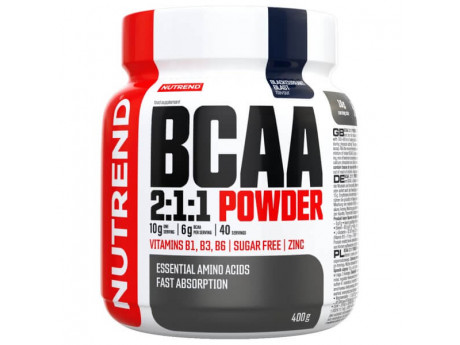 BCAA 2:1:1 POWDER Nutrend (400 грамів)