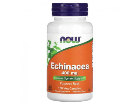 Echinacea 400 мг NOW (100 вег капсул)