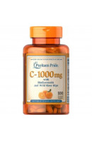 Vitamin C-1000 мг With Rose Hips Puritan's Pride (100 таблеток)