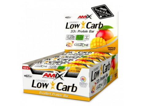 Low-Carb 33% Protein Bar Amix (15 штук по 60 грамів)