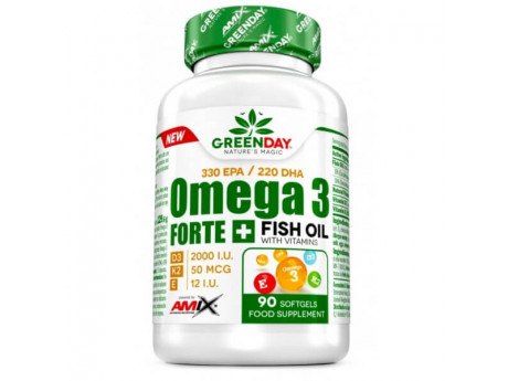 Omega3 FORTE + D3 K2 Vit.E Amix (90 капсул)