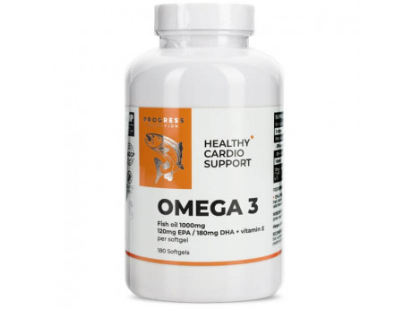 Omega 3 Healthy Progress Nutrition (180 капсул)