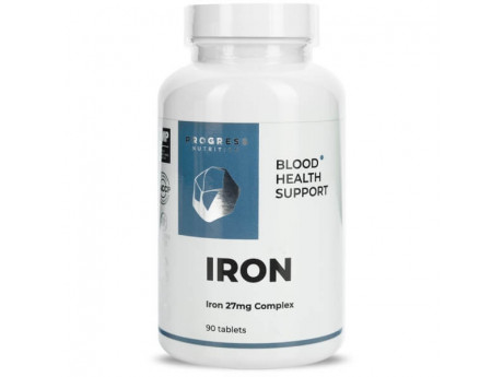 Iron 27 мг Complex Progress Nutrition (90 таблеток)