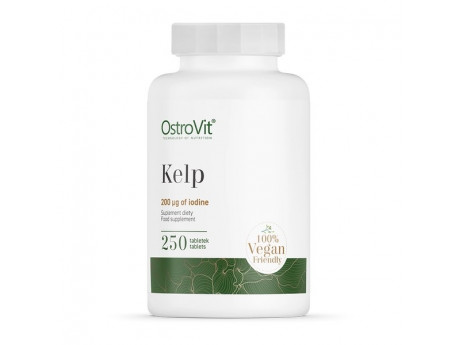 Ламинария Японская Kelp OstroVit (250 таблеток)