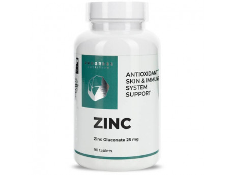 Zinc Gluconate 25 мг Progress Nutrition (90 таблеток)