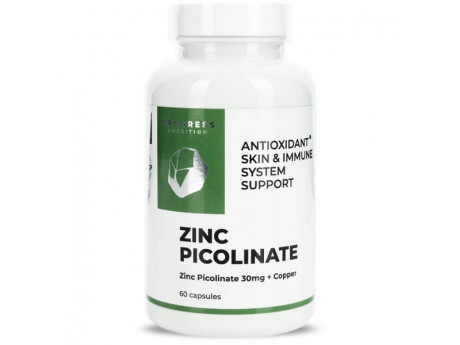 Zinc Picolinate 30 мг + Copper Progress Nutrition (60 капсул)