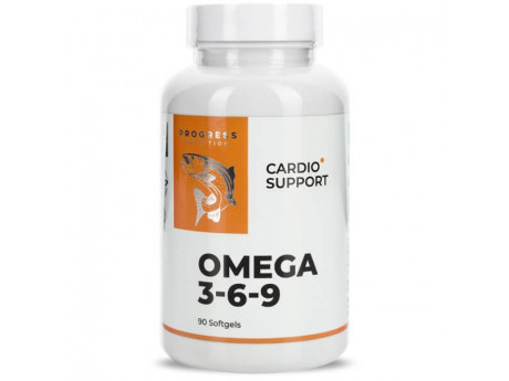 Omega 3-6-9 + Vitamin E Progress Nutrition (90 капсул)