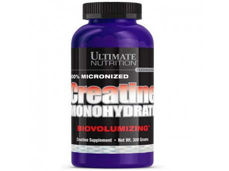 CREATINE MONOHYDRATE ULTIMATE NUTRITION (300 грам)