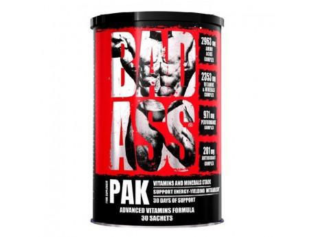 Bad Ass Pak Fitness Authority (30 пакетиків )