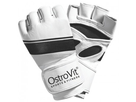 Рукавички MMA HBG-2703.19 Ostrovit Black/White