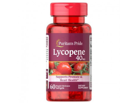 Lycopene 40 мг Puritan's Pride (60 капсул)
