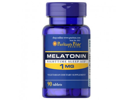 Melatonin 1 мг Puritan's Pride (90 таблеток)