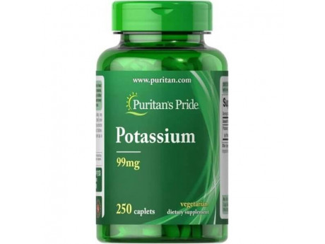 Potassium Gluconate 99 мг Puritan's Pride (250 таблеток)