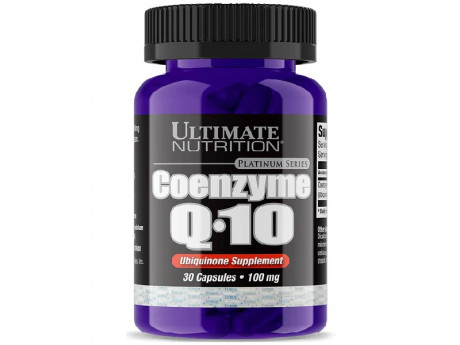 Coenzyme Q10 100 мг Ultimate Nutrition (30 капсул)