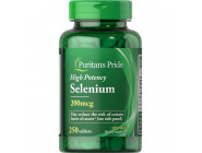 Selenium 200 мкг Puritan's Pride (250 таблеток)