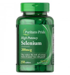 Selenium 200 мкг Puritan's Pride (250 таблеток)