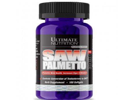 Saw Palmetto Ultimate Nutrition (100 капсул)