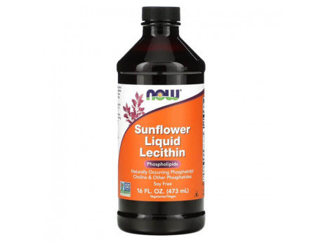 Sunflower Liquid Lecithin NOW (473 мл)