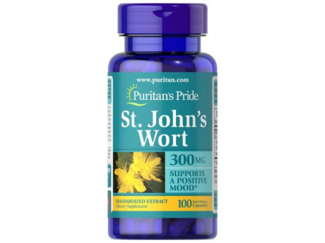 St John's Wort Puritan's Pride 300 мг (100 капсул)