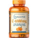Vitamin C-1000 мг with Bioflavonoids and Rose Hips Puritan's Pride (250 капсул)