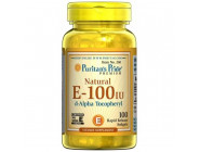 Vitamin E-100 IU Naturally Sourced Puritan's Pride (100 капсул)