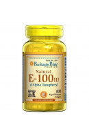 Vitamin E-100 IU Naturally Sourced Puritan's Pride (100 капсул)