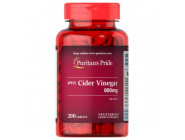Apple Cider Vinegar 600 мг Puritan's Pride (200 таблеток)