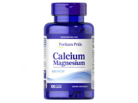 Calcium Magnesium Puritan's Pride (100 таблеток)