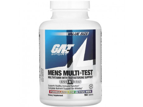 Essentials Mens Multi+Test GAT (150 таблеток)