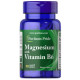 Magnesium with Vitamin B6 Puritan's Pride (90 таблеток)