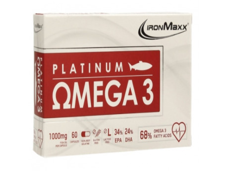 Platinum Omega 3 IronMaxx (60 капсул)
