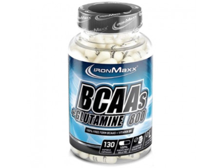 BCAA´s + Glutamine 800 IronMaxx (130 капсул)