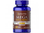 Mega Vita Min for Senior Puritan's Pride (100 таблеток)