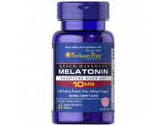 Melatonin 10 мг Quick Dissolve Puritan's Pride (45 таблеток)