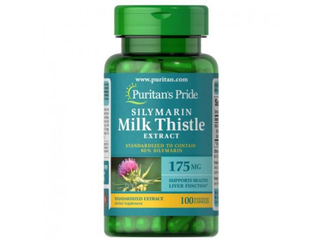 Milk Thistle 175 мг Puritan's Pride (100 капсул)