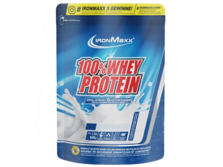 100% Whey Protein IronMaxx (500 грамів)