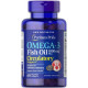 Omega-3 Fish Oil Plus Circulatory Support Puritan's Pride (60 капсул)