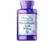 Pantothenic Acid 500 мг Puritan's Pride (100 таблеток)