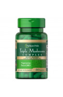 Triple Mushroom Complex Puritan's Pride (60 капсул)