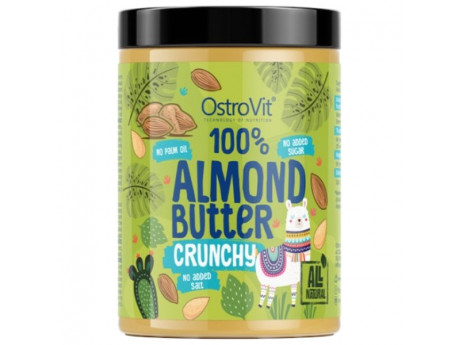Мигдальне масло 100% Almond Butter OstroVit 1кг