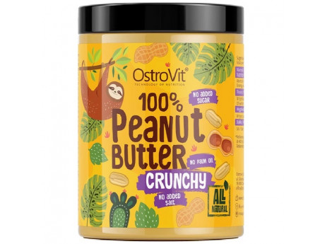 Арахісове масло Peanut Butter OstroVit 1кг