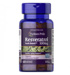 Resveratrol 100 мг Puritan's Pride (60 капсул) 
