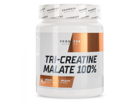 Tri Creatine Malate Progress Nutrition (300 грамів)