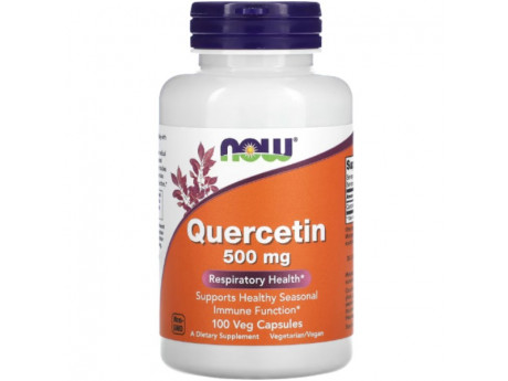 Quercetin Now 500 мг Now Foods (100 вег капсул)